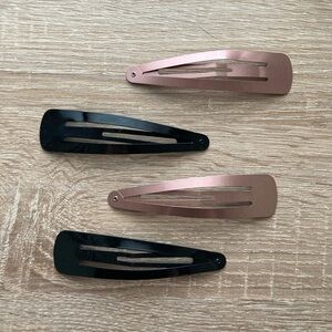 NWOT Oversized Hair Clips/Barrettes - Set of 4 - Extra Large Size